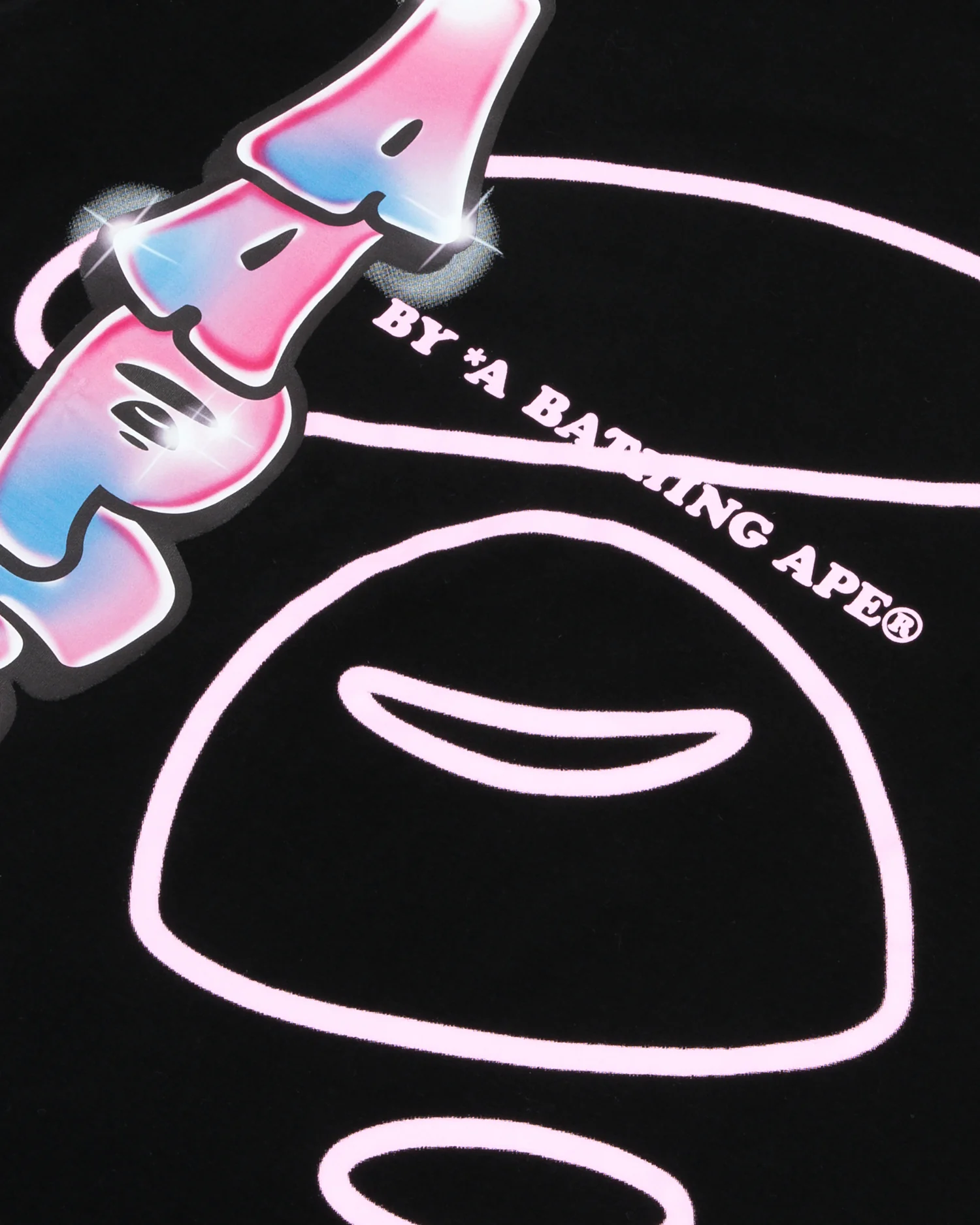 Moonface logo graphic tee - Image 5